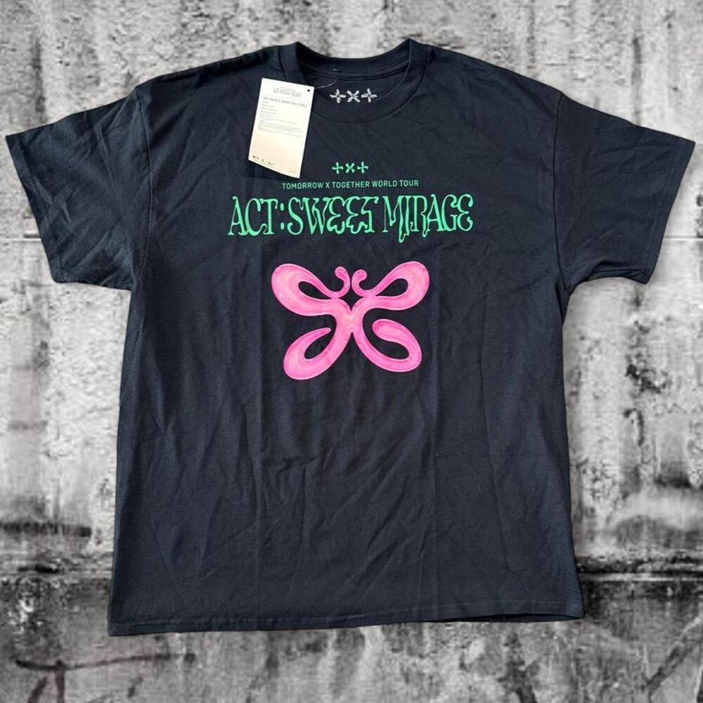 Tomorrow X Together TXT 2023 Act: Sweet Mirage US Tour T-Shirt XL NWT